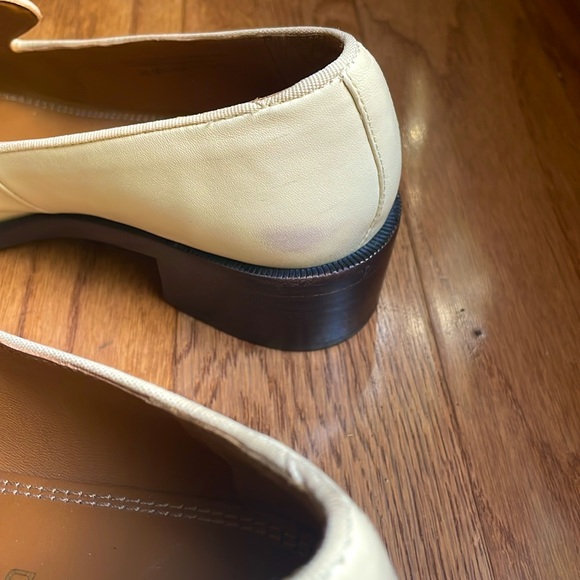 Tory Burch leather Eleanor Heeled Loafers - Very Good Condition - Picture 9 of 9